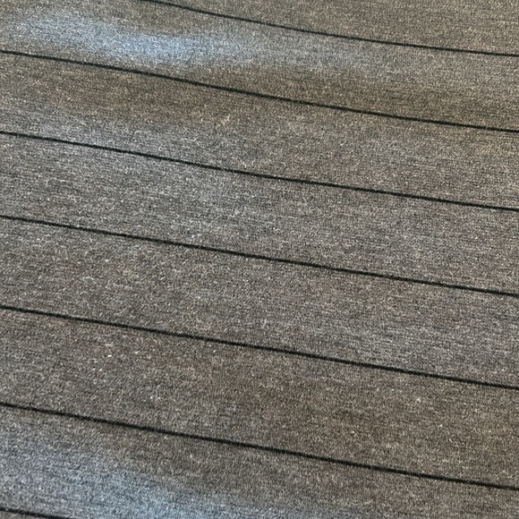 Beautiful fit - dark grey and navy dress Size M - Picture 3 of 4